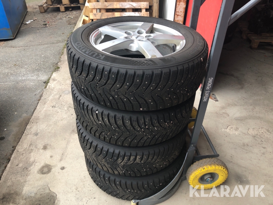 Däck Kia Sportage 20162021 Alu & Kumho Winter 225/60/R17 ca 7mm