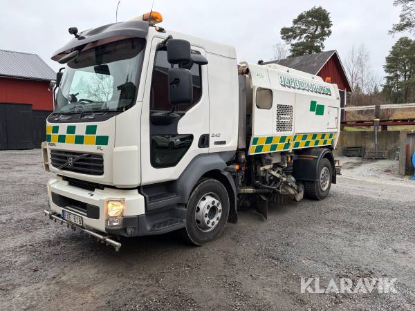 Lastbil / sopmaskin Volvo FL2404x2 scarab