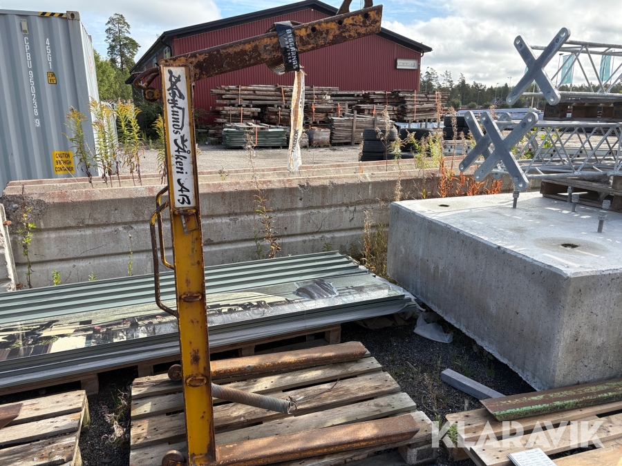 Pallgafflar till kran