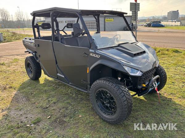 UTV Segway Fugleman UT10 Crew Premium 1000cc 6-sits