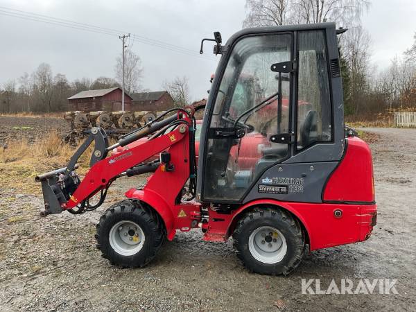 Hjullastare Flexitrac 1133 med redskap