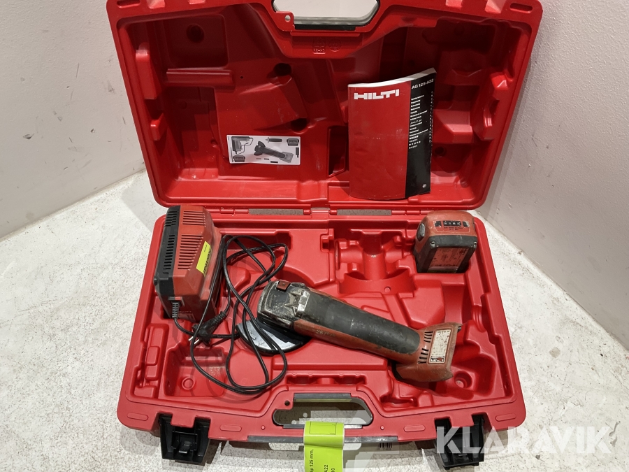 Vinkelslip Hilti AG 125-A22