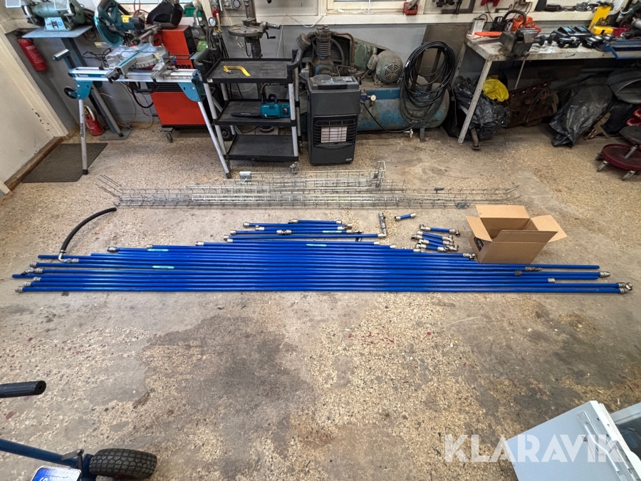 Tryckluftsrör & kabelränna