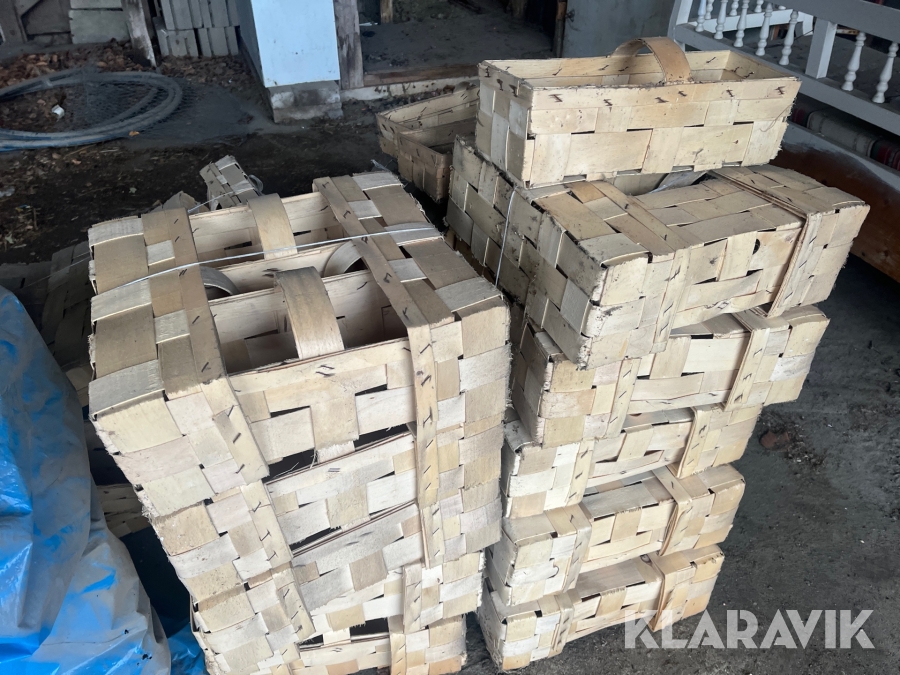 Jordgubbsemballage Ca 110st