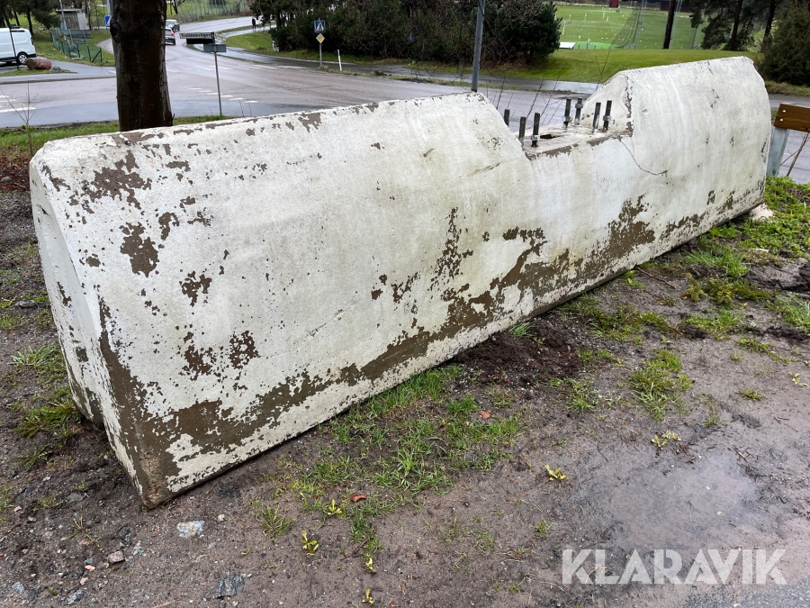 1st Betongsugga / Tungavstängning 4 m