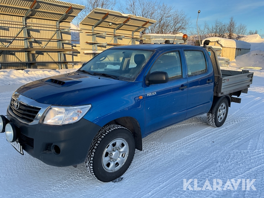 Pickup Toyota Hilux 2.5 D-cab, Kiruna, Klaravik Auktioner