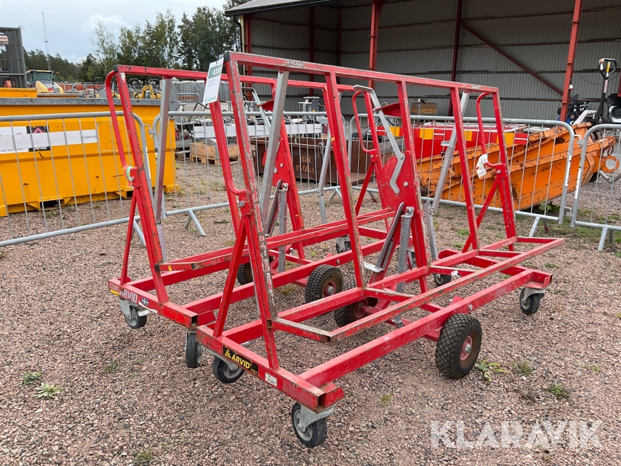Skivvagn Starke Arvid / Alia Tool 900 2 st