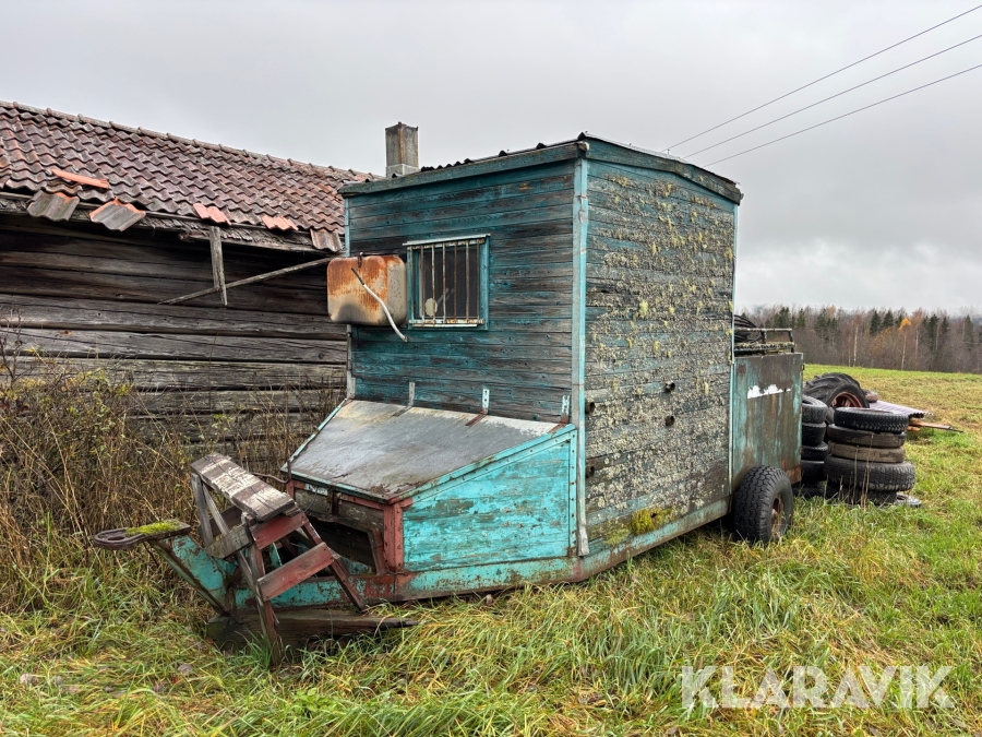 Skogsvagn Bröderna Hägglund C-20 med tank 
