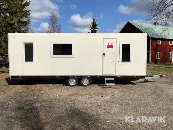 Manskapsvagn Scanvagn inkl kök, dusch, toalett