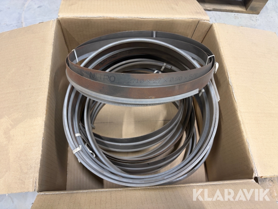 Sågblad till metallbandsåg Arntz 2710x27x0,90x5/8 8 st