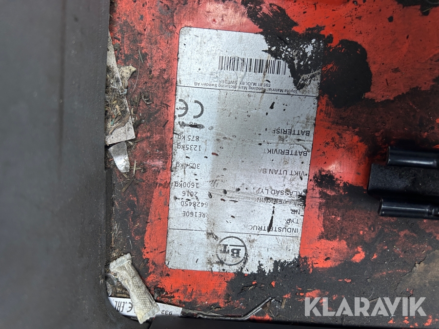 Skjutstativtruck BT RRE 160E