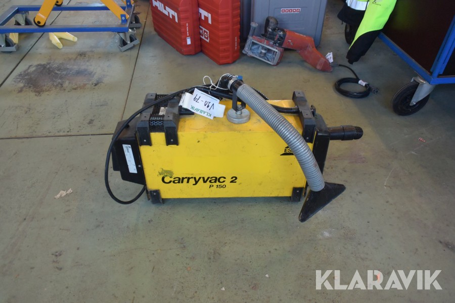 Svets röksug ESAB Carryvac 2 P 150