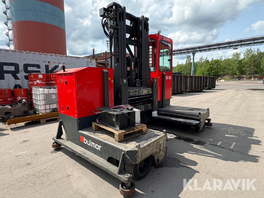Fyrvägstruck/sidlastare Bulmor EMS II/60 skjutstativ