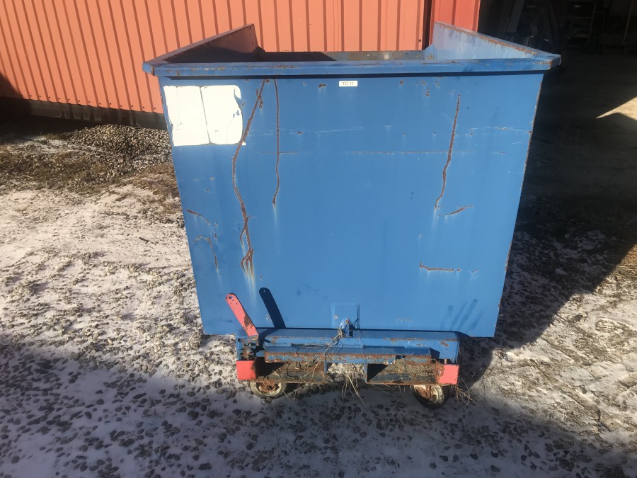 Tippcontainer på hjul