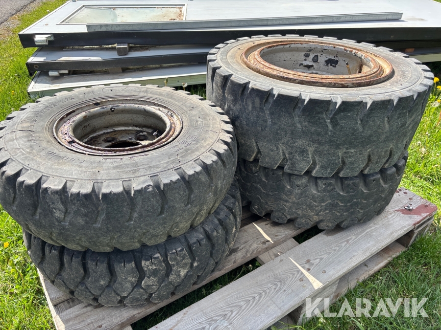 Hjul för Clark gaffeltruck