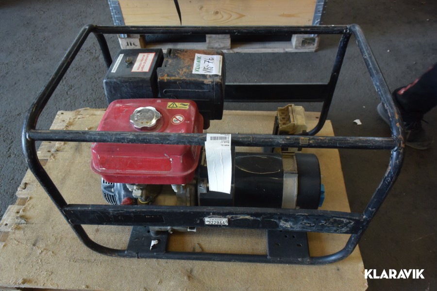 Generator Honda EC 4000 bensindriven