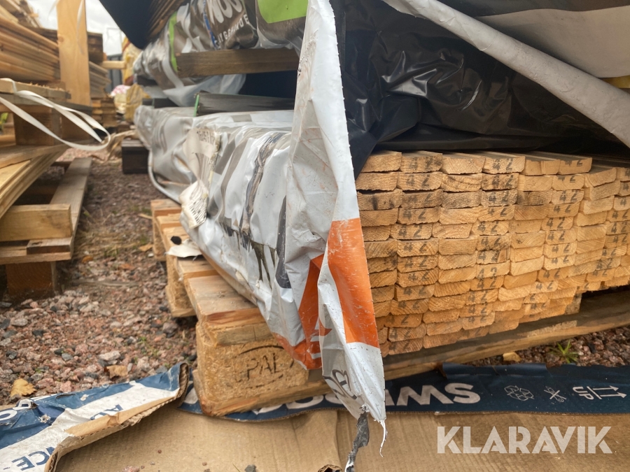 16x45 notläkt 280st x4,2m