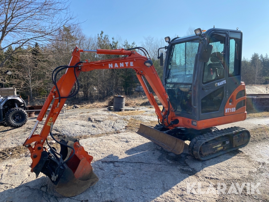 Grävmaskin Nante NT18D