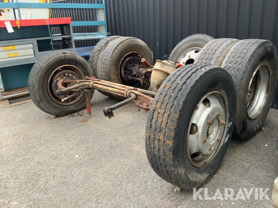 Axlar för båtkärra 2st