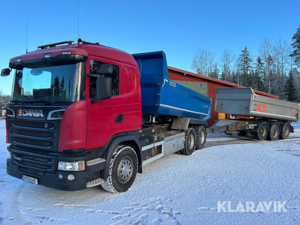 Tippbilsekipage Scania G450