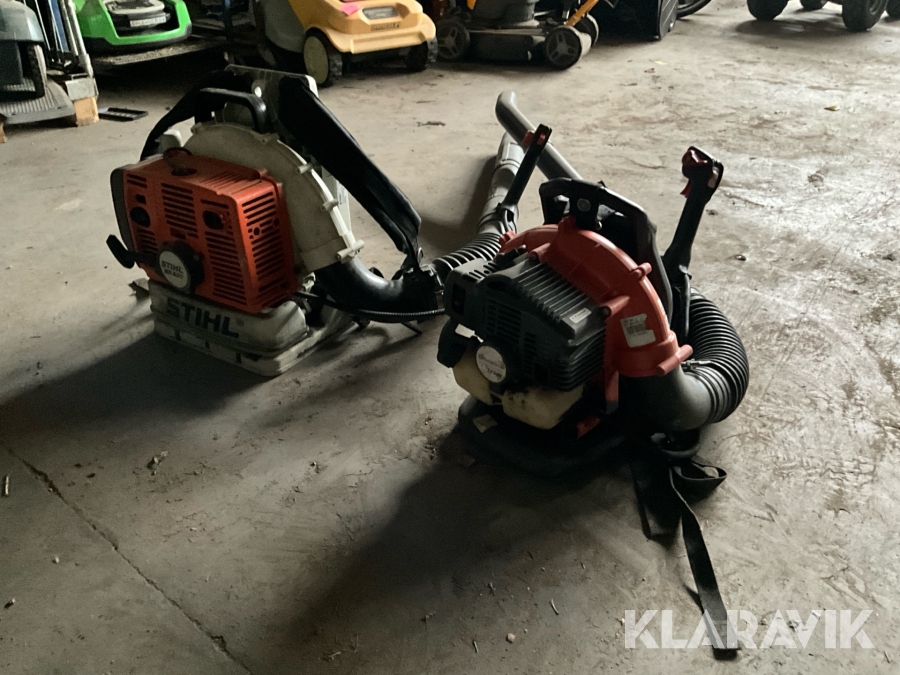 Lövblås Stihl/Husqvarna BR420/125BT 2 st