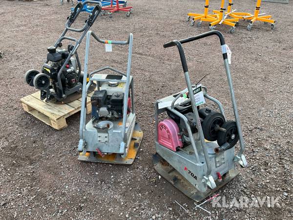 Markvibrator Swepac Och Atlas Copco F70 / LF 50 3st