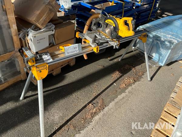 Kapsåg Dewalt DWS774 - QS med sågbänk