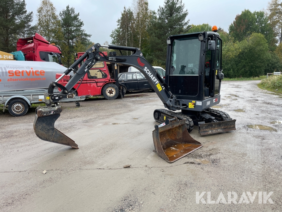 Grävmaskin Schaeff TC22