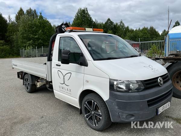Lätt lastbil Volkswagen Transporter EH 2.0 4motion med kran
