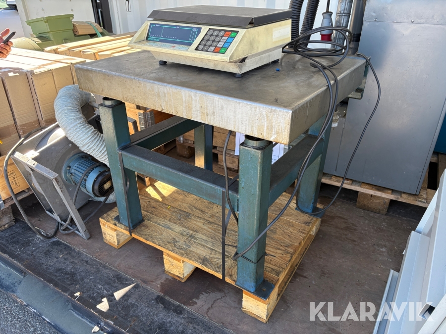 Vågstation Mettler Toledo 8582