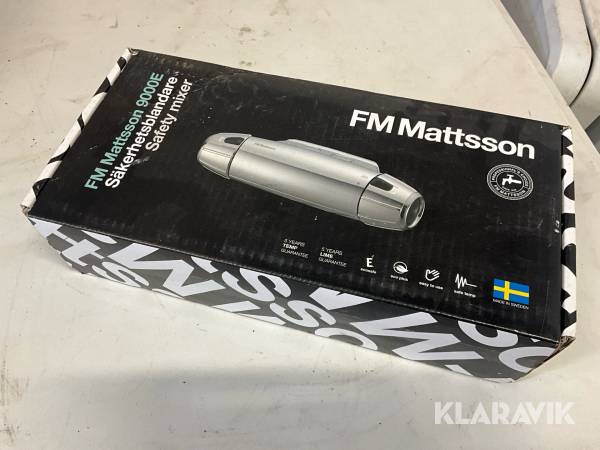 Säkerhetsblandare FM Mattsson 9000E för dusch