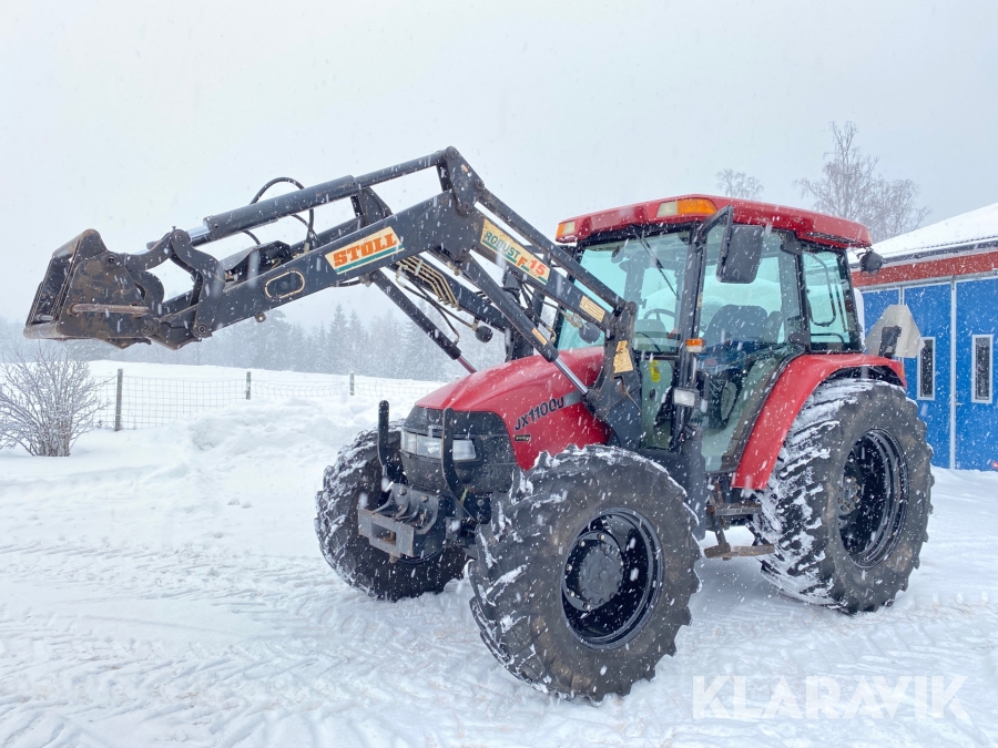 Traktor Case IH JX1100u Topline med lastare 