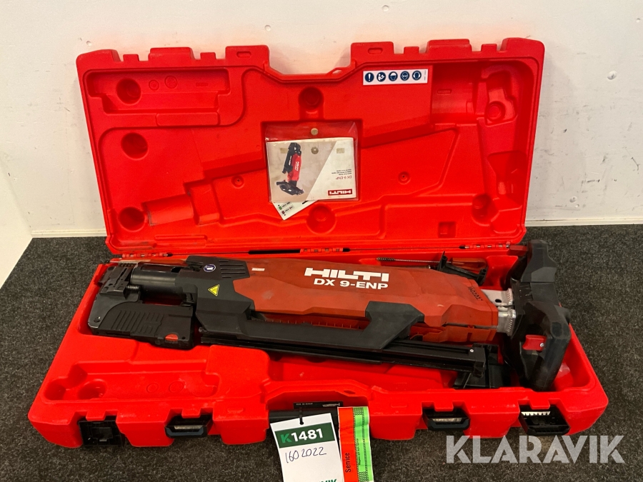 Bultpistol Hilti DX 9-ENP