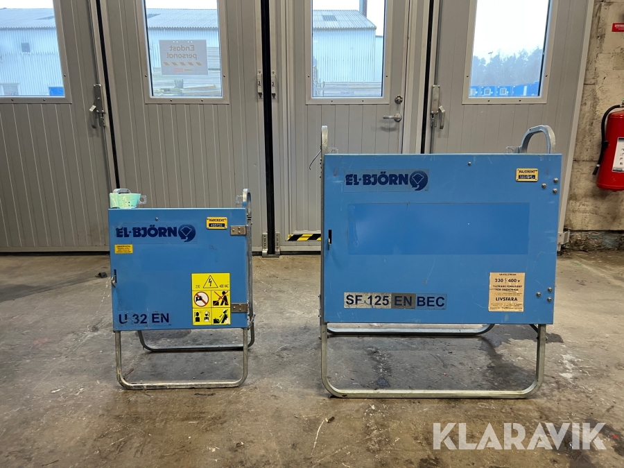 Huvudcentral, Undercentral El-Björn SF125 EN, U32EN.