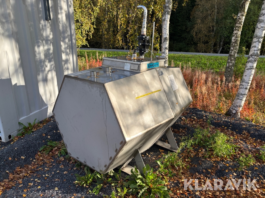 Rostfri tank CalmarCisternen 2000L