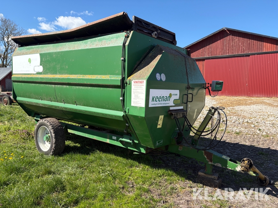 Fullfodervagn Keenan Klassisk 140 bale handler