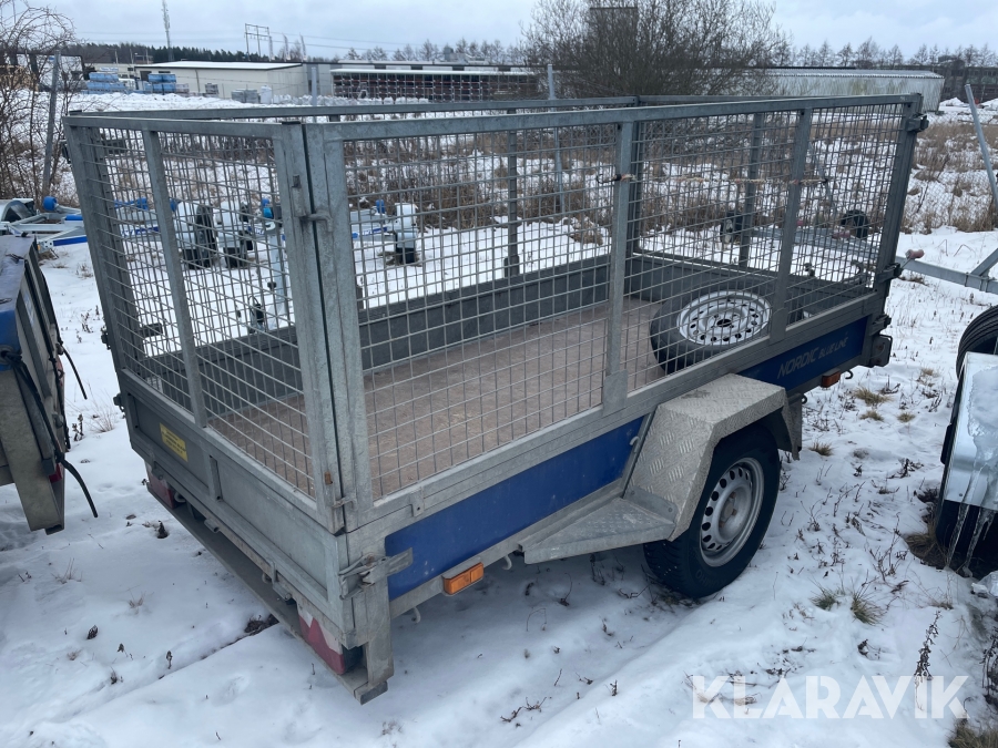Personbilssläp Nordic car trailer 1000T
