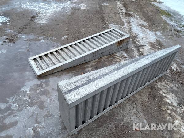 Lastramper aluminium 2st