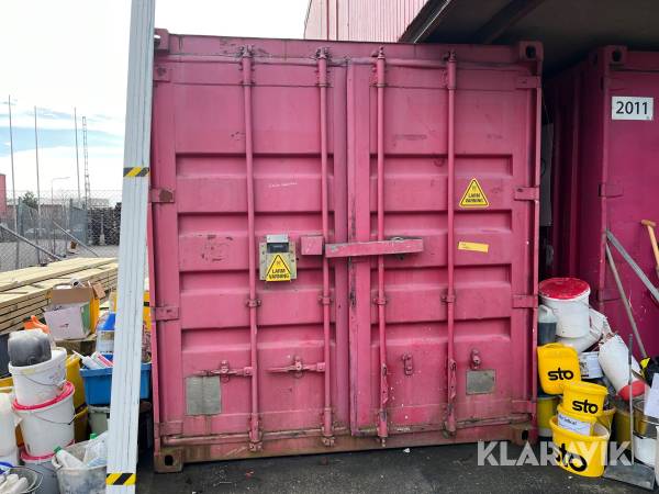 Container 20 fot isolerad