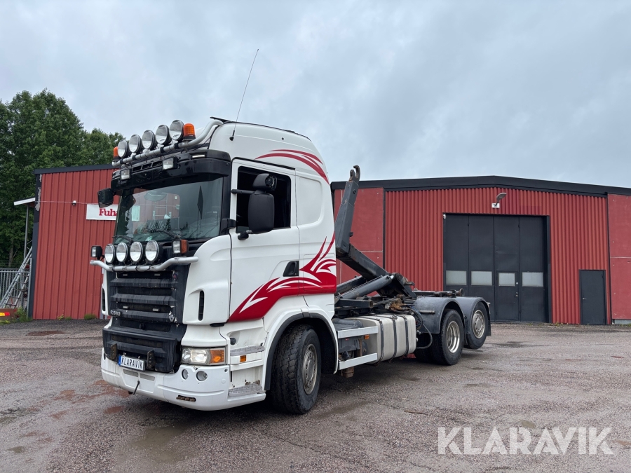 Scania R560 LB6x2 med plogutrustning & Laxå fästen