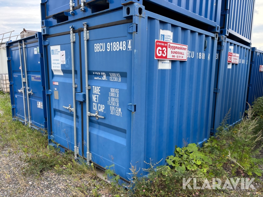 Container Lundby 8 fot