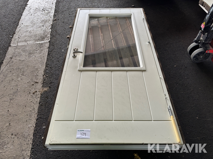 Ytterdörr med karm 1st