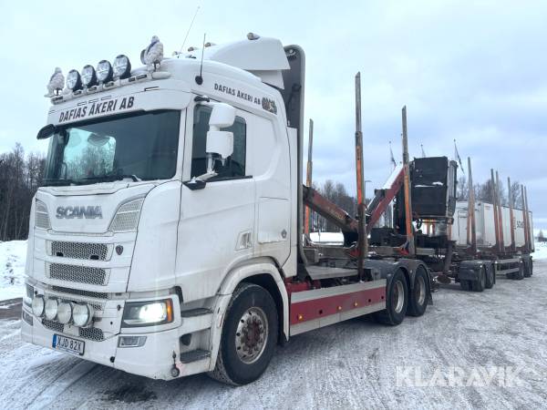 Timmerbilsekipage Scania 650R