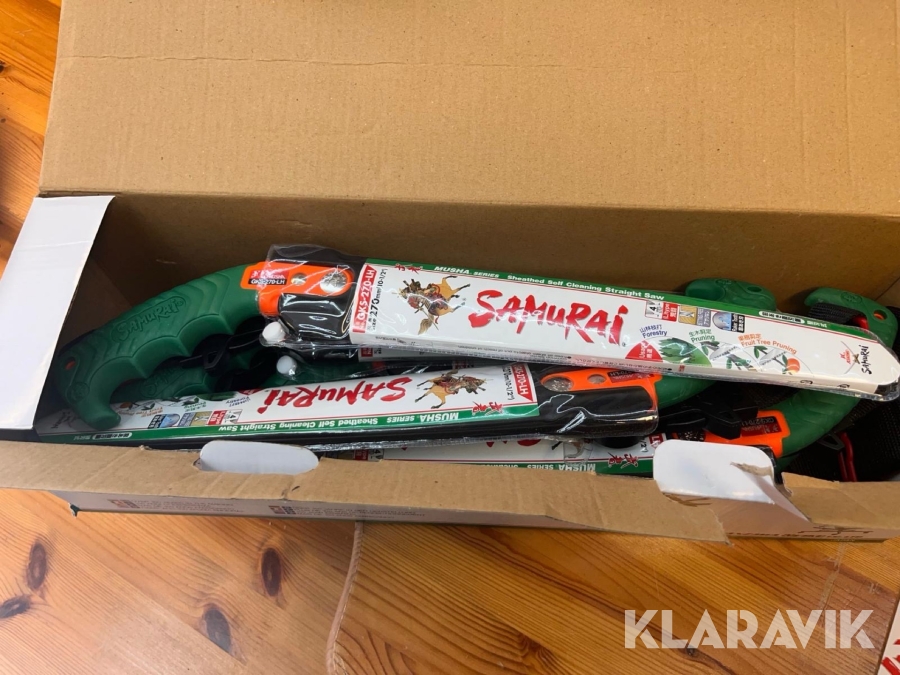 Parti med grensågar Samurai GKS-270-LH 6st