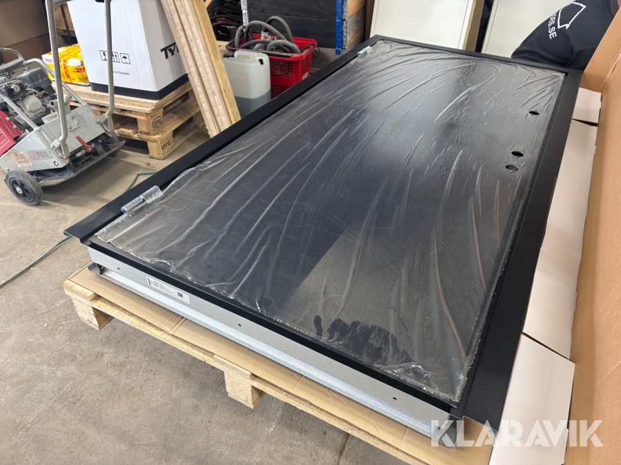 Stål/säkerhetsdörr Robust 10x21V