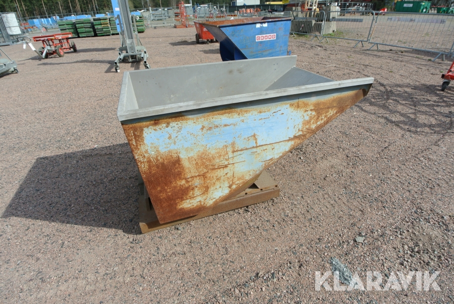 Tipplåda Självtömmande