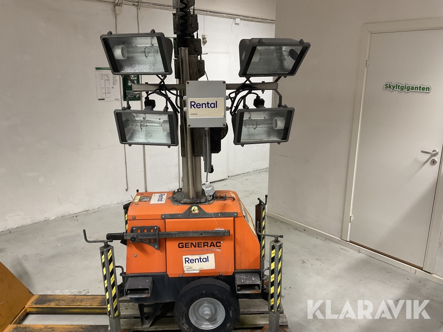 Belysning mast Generac Tower light