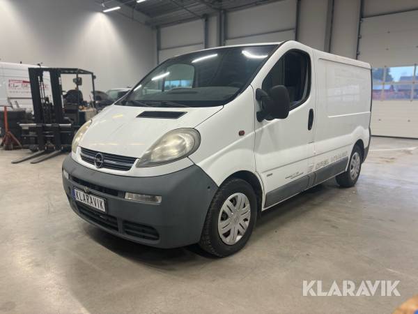 Skåpbil Opel Vivaro