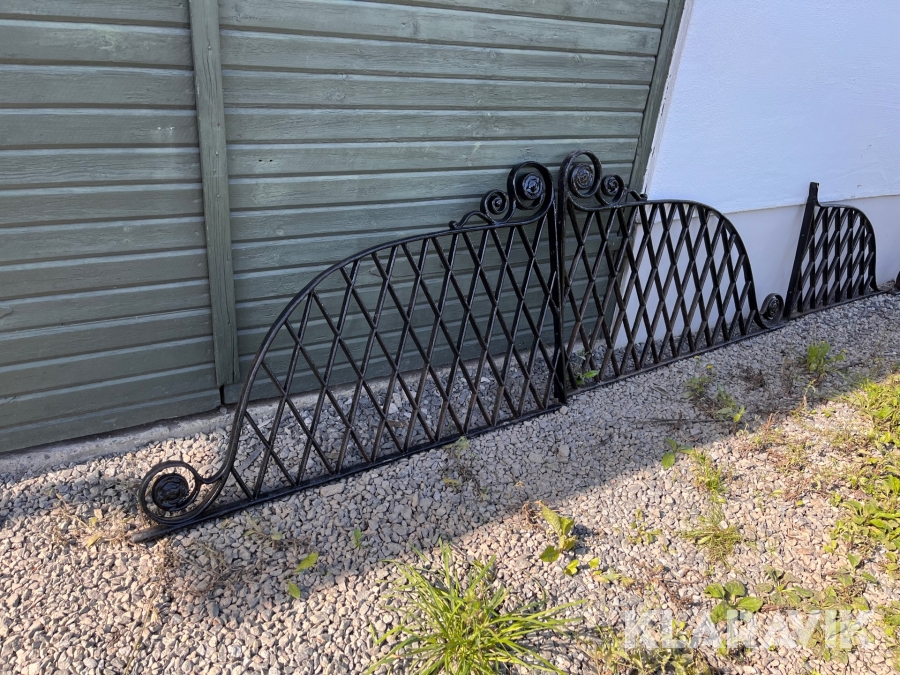 Stallgrind gjutjärn   2 par