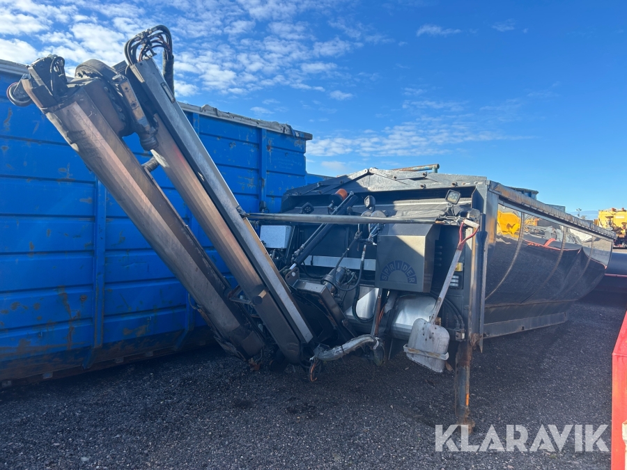 Asfaltsprider med asfaltsbalja Sprider M 25